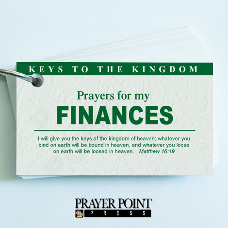 war room prayers for finances